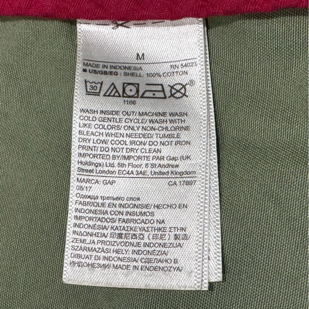 Gap Camo Lightweight Utility Jacket Coat Women’s … - image 3